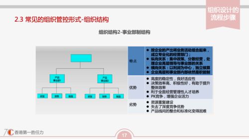 组织发展 组织设计全景图 组织设计流程步骤和常见组织结构